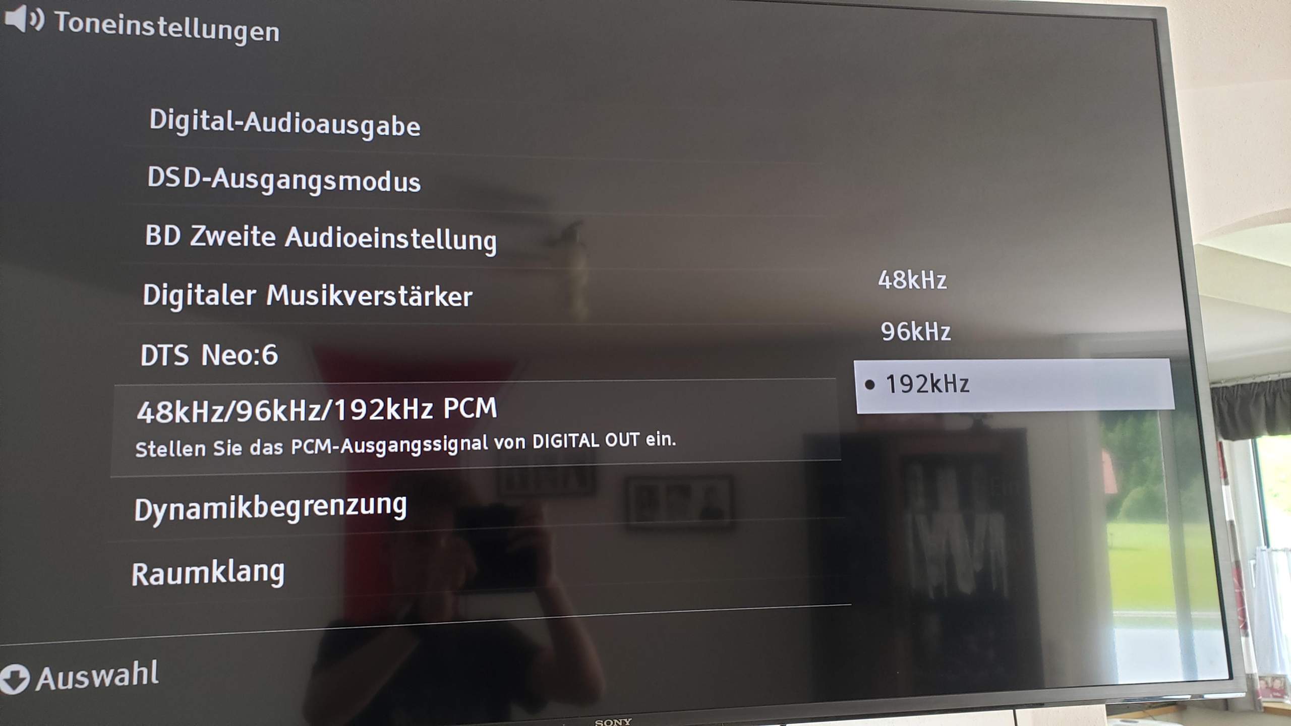 TV) HDMI, (Sony, Bluray4k? Smart