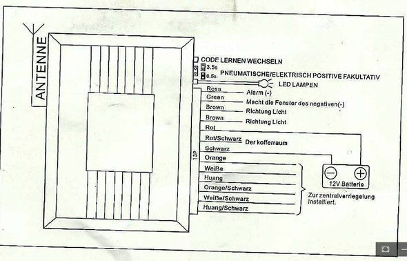 Schaltplan Zentralverriegelung Bmw E36 316i