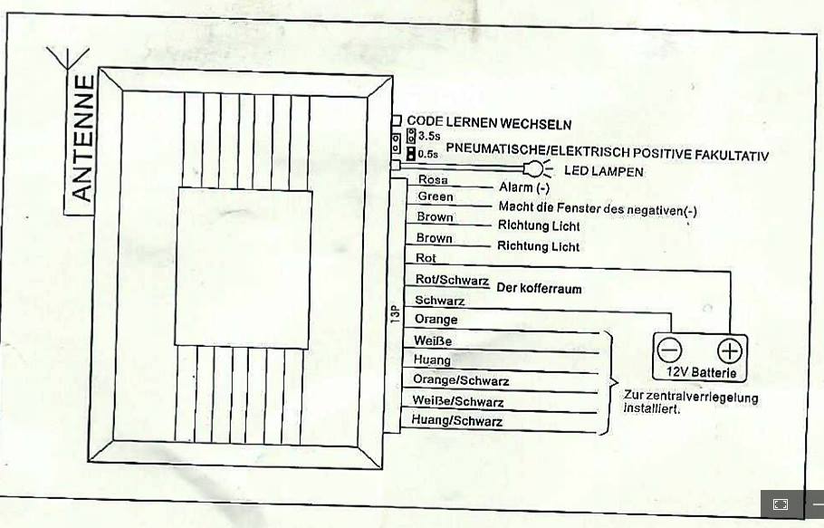 Schaltplan Zentralverriegelung Bmw E36 316i