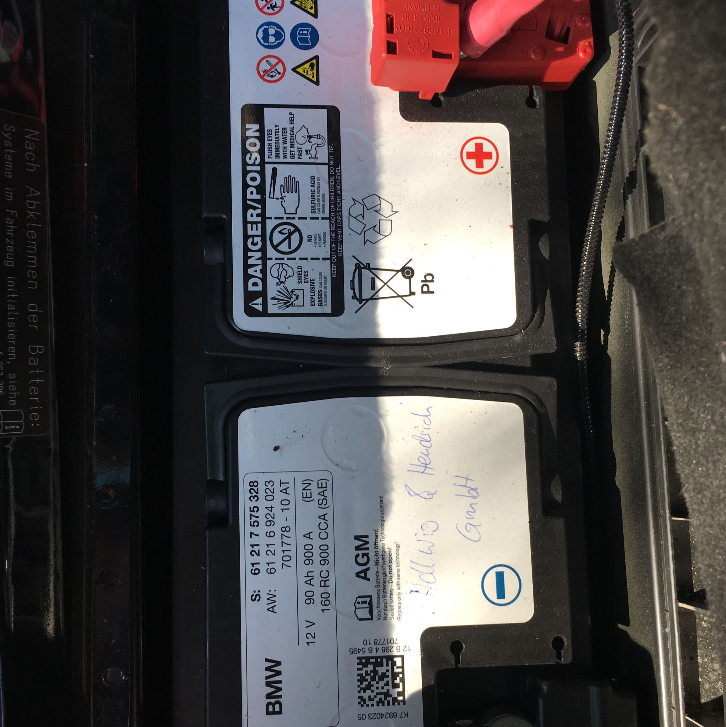 Bmw E61 Autobatterie Wechseln Technik Auto Batterie