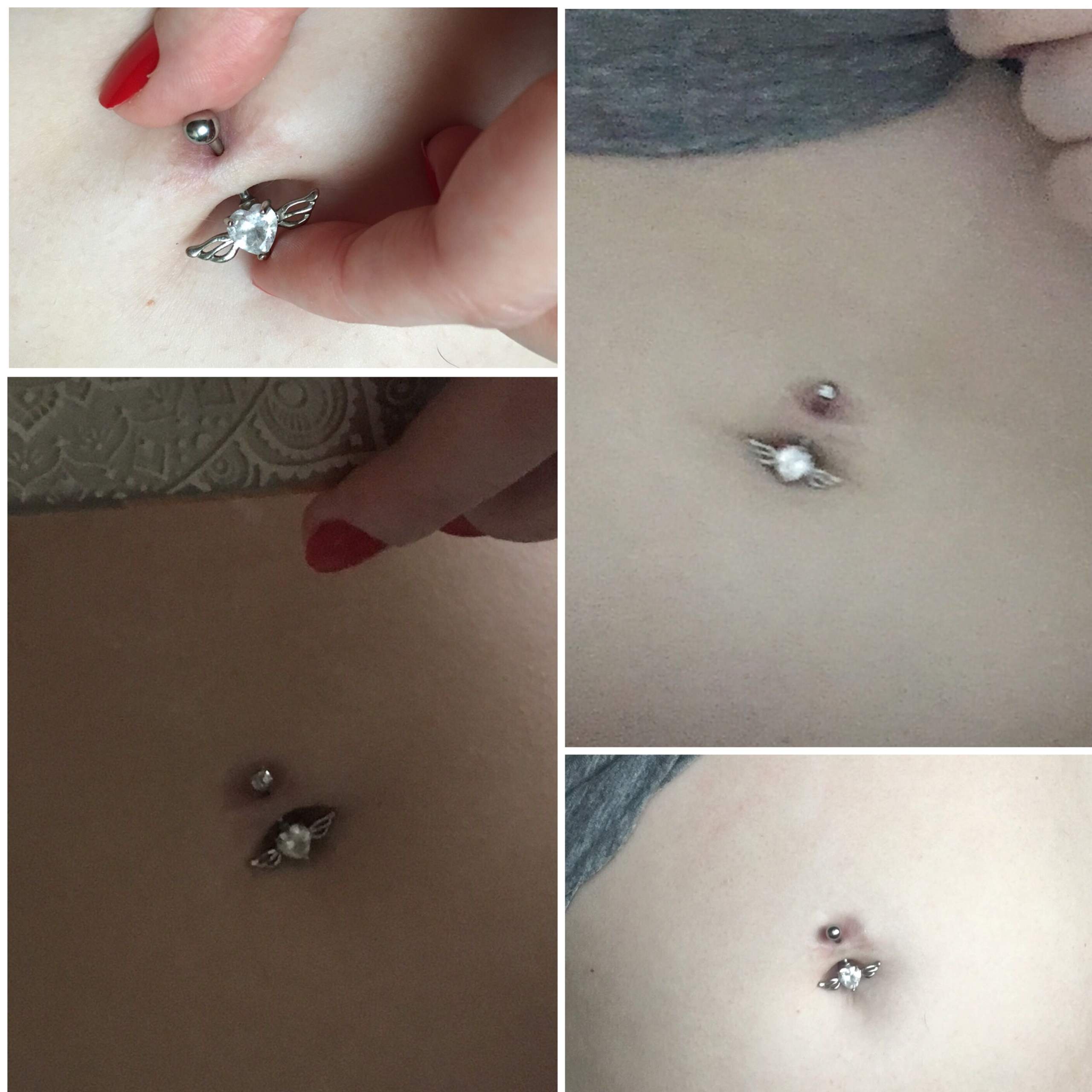 Piercing rauswachsen