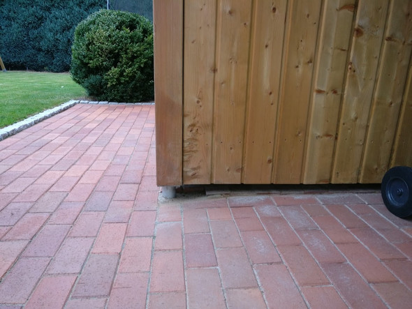 Bodenabshluss Carport Gerateschuppen Wie Machen Garten Holz