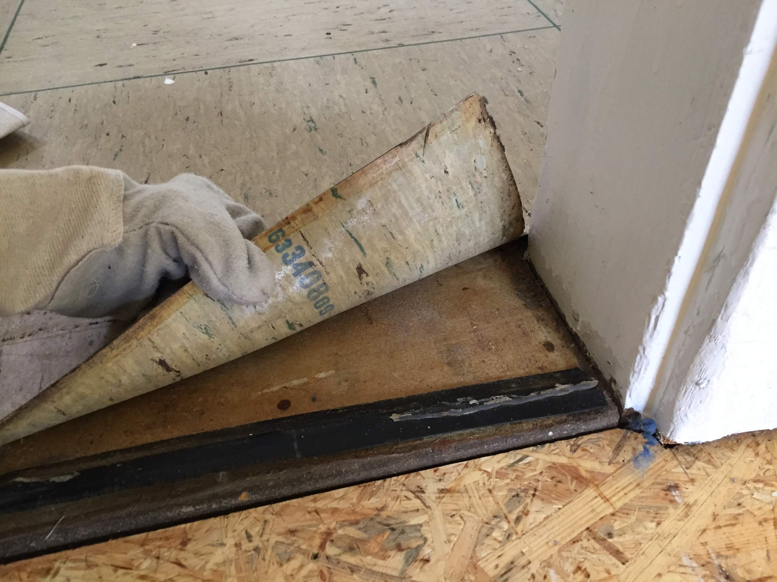 Bodenbelag mit Asbest oder nicht?