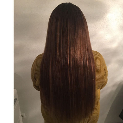 bonding extensions in ombre farben