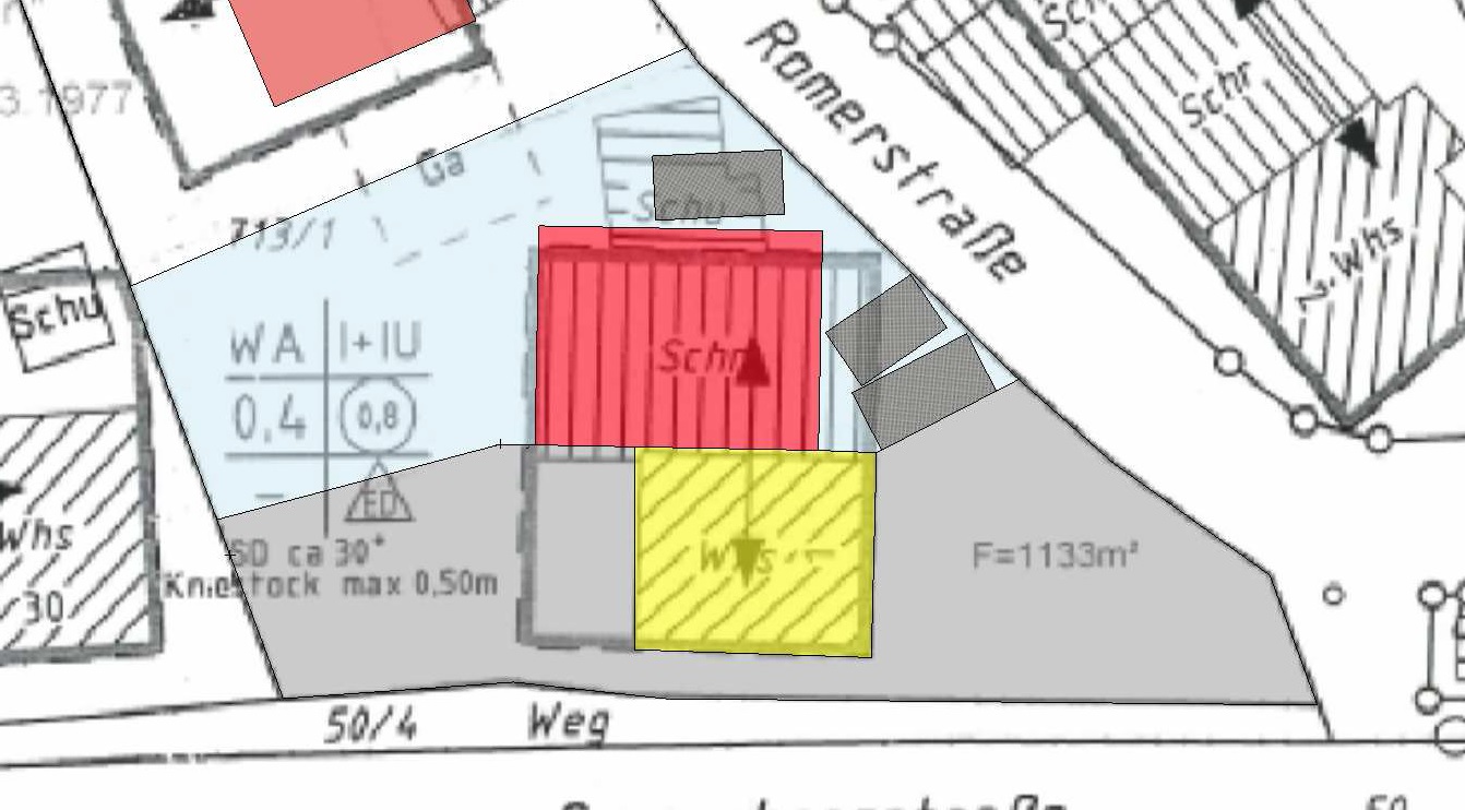 Brandschutzwand Doppelhaushälfte Anbau (Brandschutz, Doppelhaus)