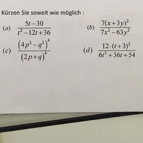 Brauche Dringend Hilfe Bei Mathe Aufgaben Bruche Kurzen Potenzen Binomische Formeln Schule Mathematik Bruch