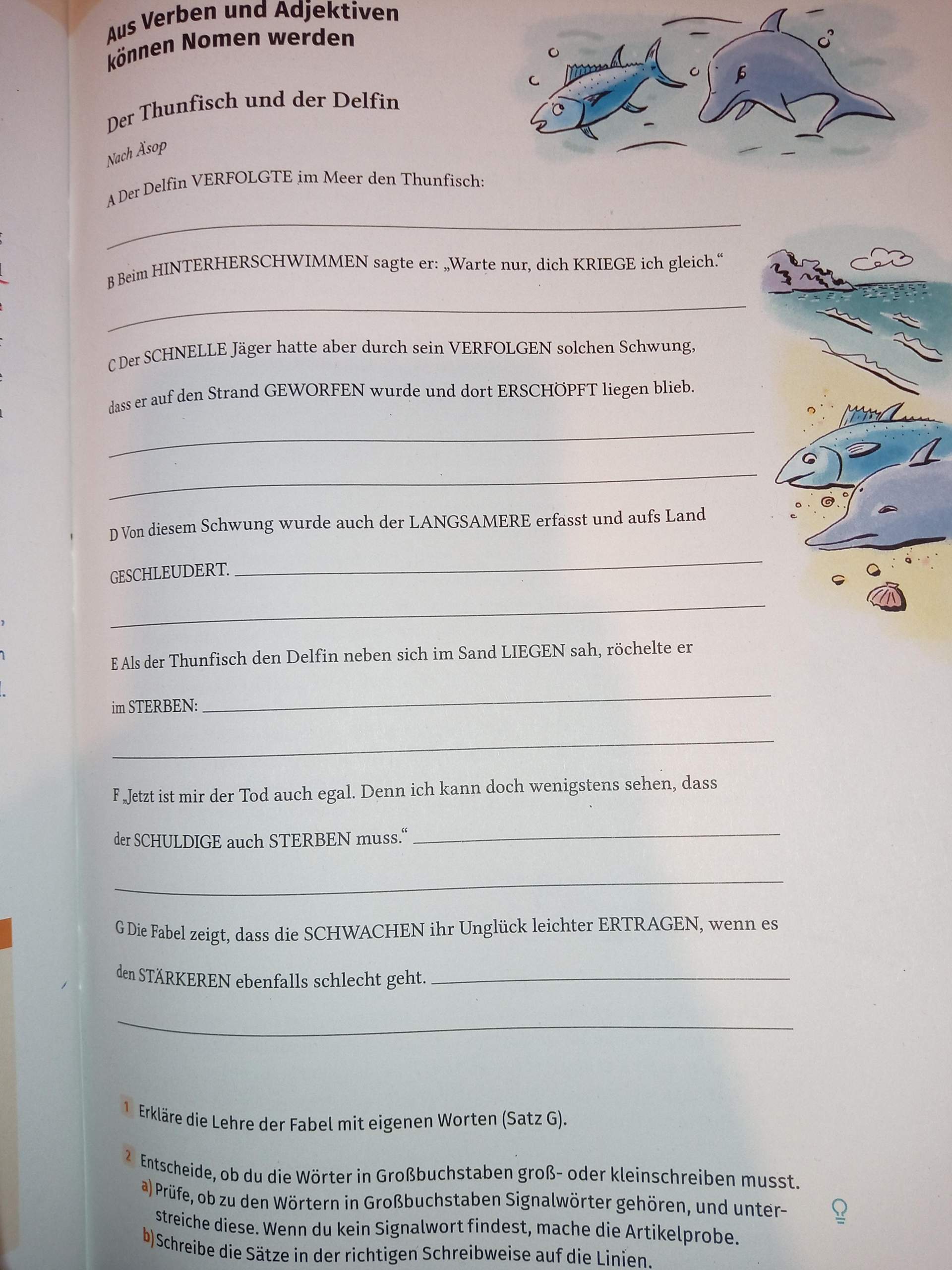 homework in deutsch