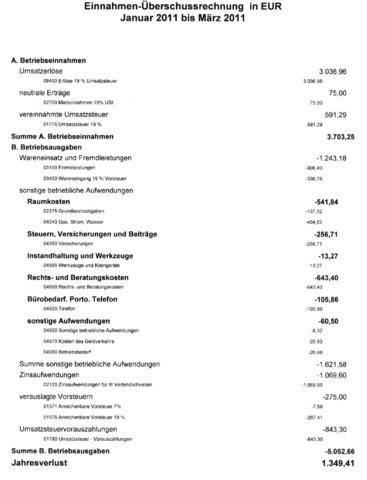 Brauche Hilfe Bei Umsatzssteuererklarung 2011 Steuern