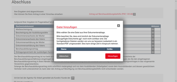 Bab kündigen Bab kündigen