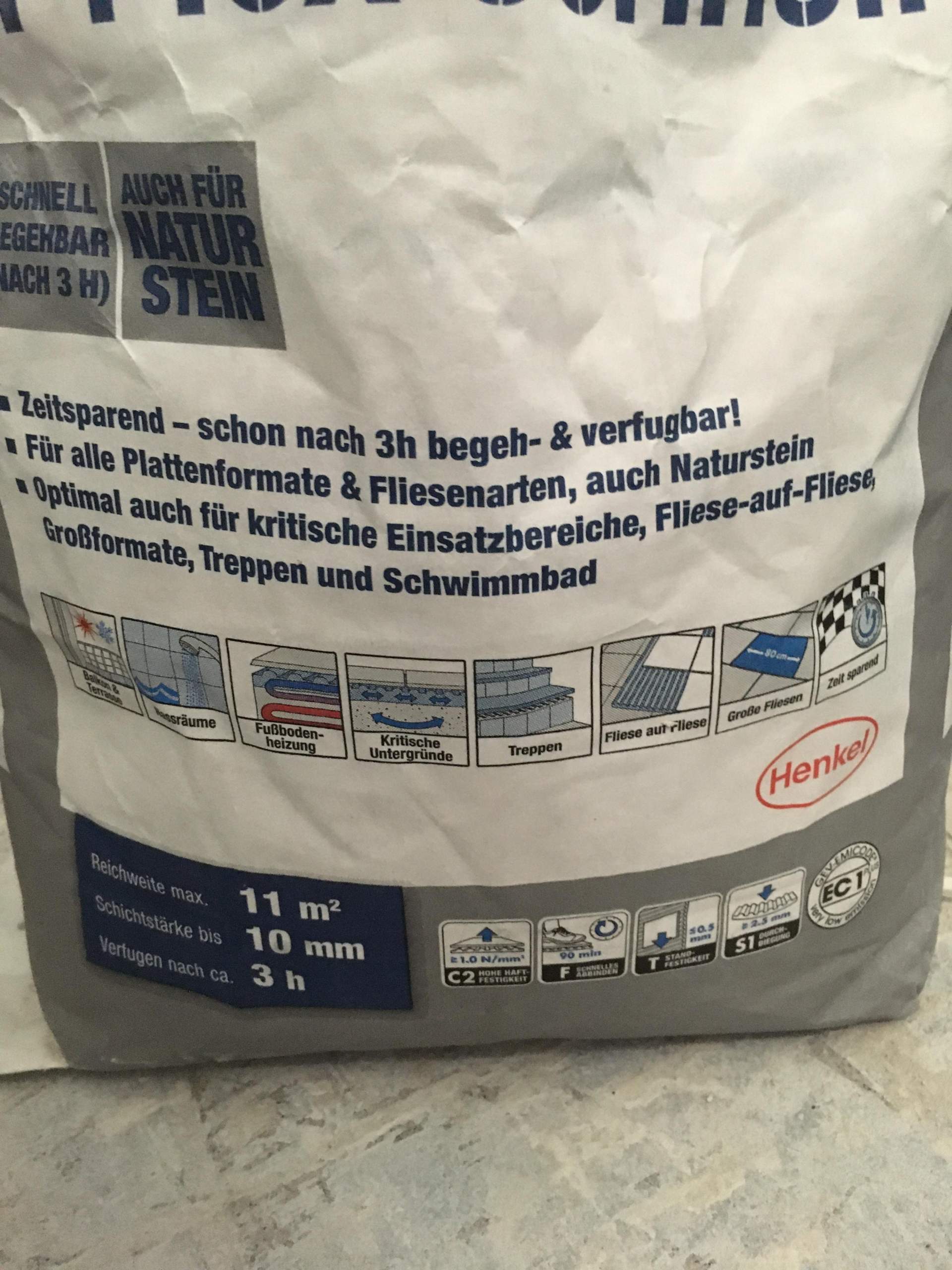 kleber für fliese auf fliese