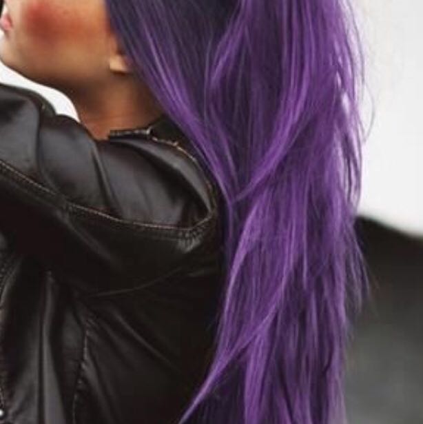 Braune Haare Lila färben mit Directions? (Tönung)