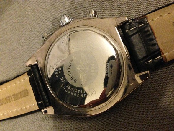 Breitling Rückseite - (Kleidung, Schmuck, Uhr)