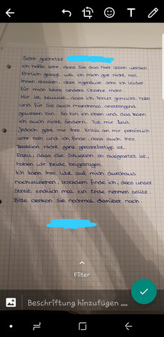 Brief An Meinen Lehrer