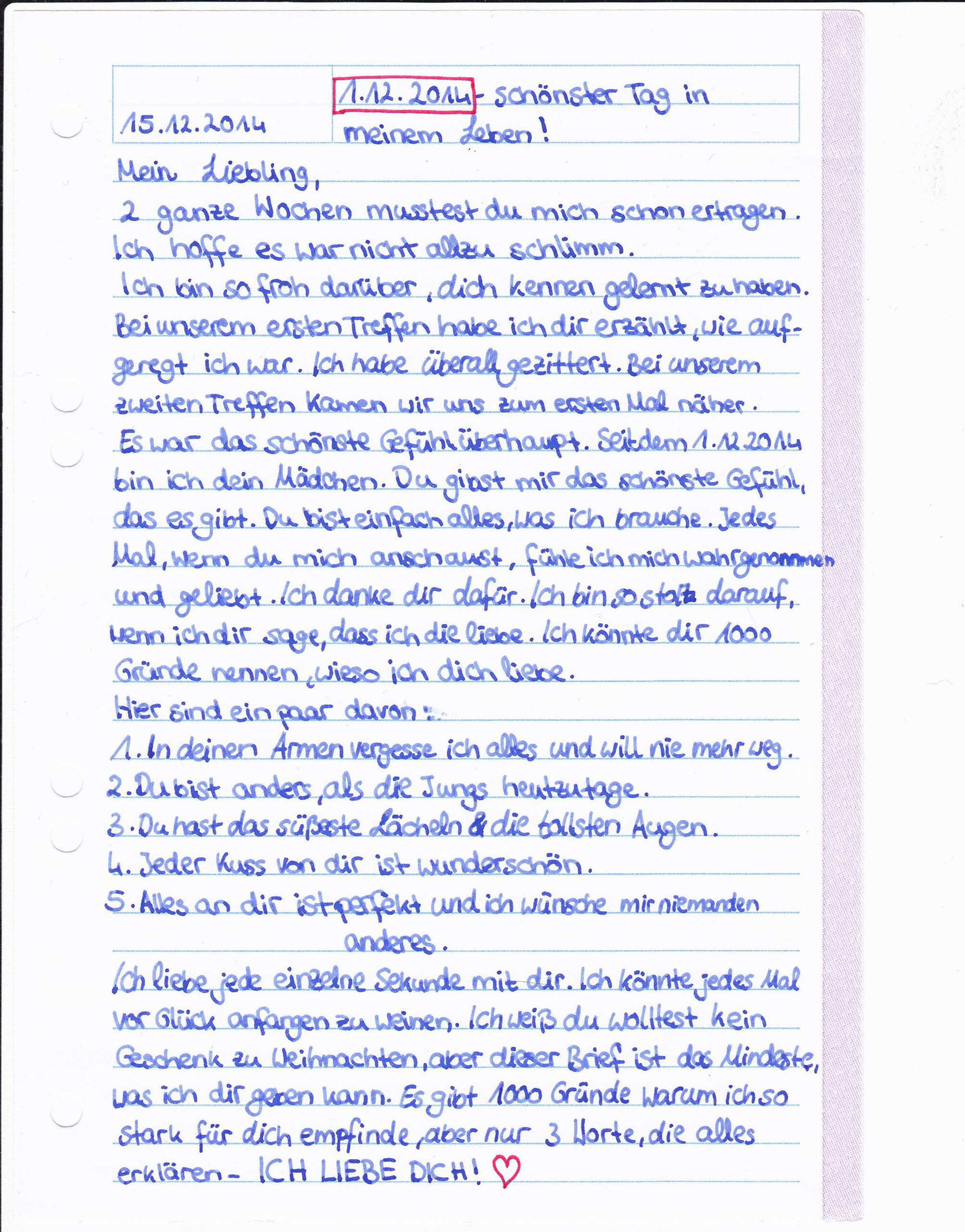 An freund schreiben brief Wie schreibe