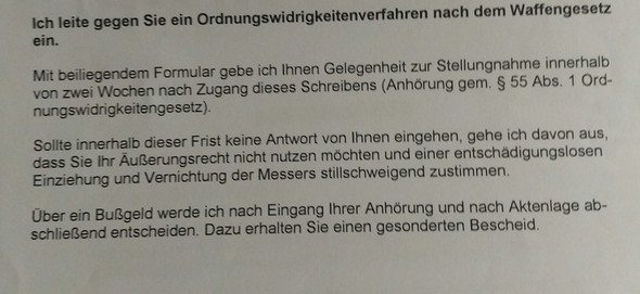 Stellungnahme Polizei Schreiben - Musste eine ...