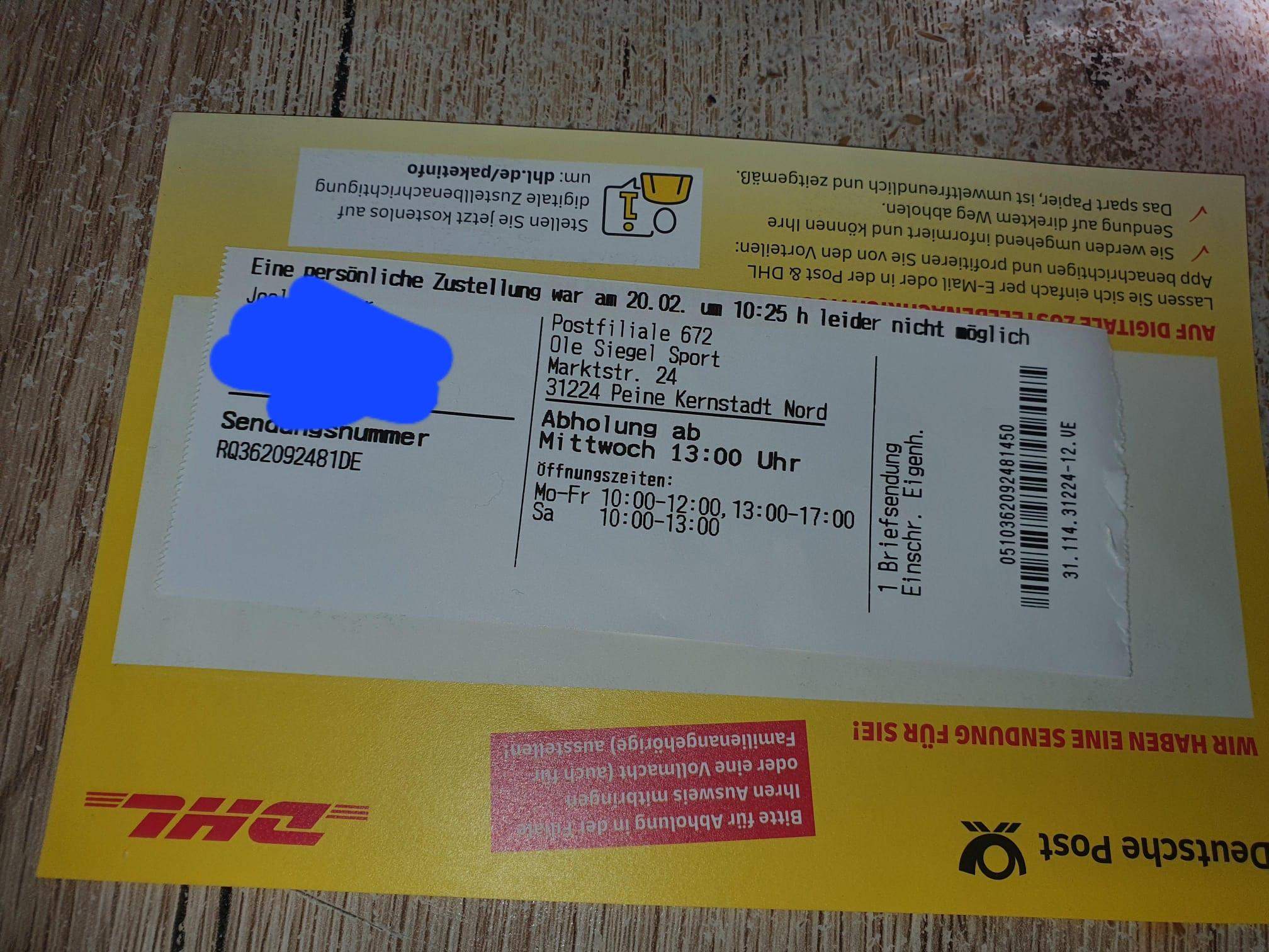 Brief von dhl obwohl nicht bestellt? (Amazon, Post, Versand)