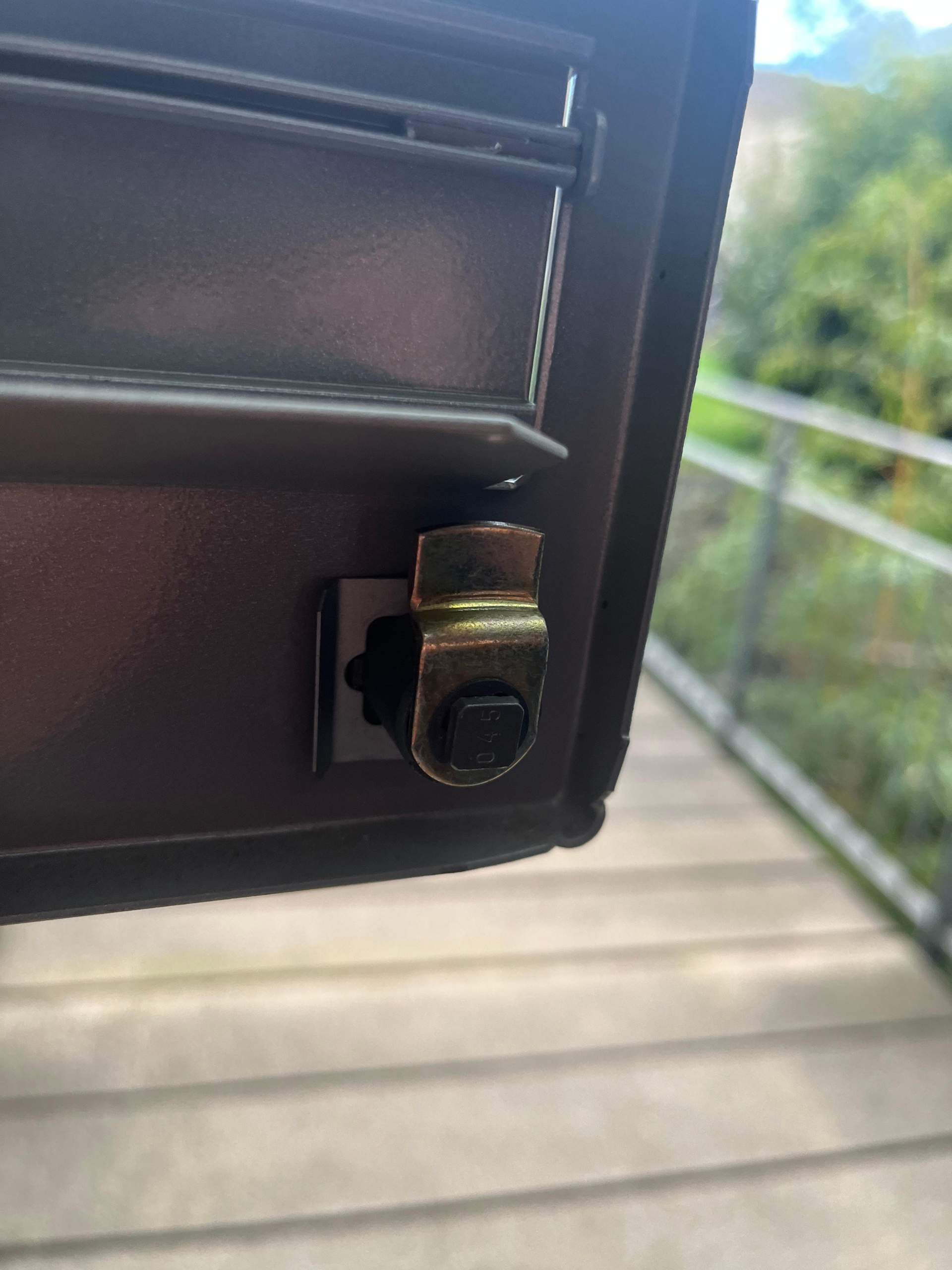 Briefkasten schlüssel gebrochen?