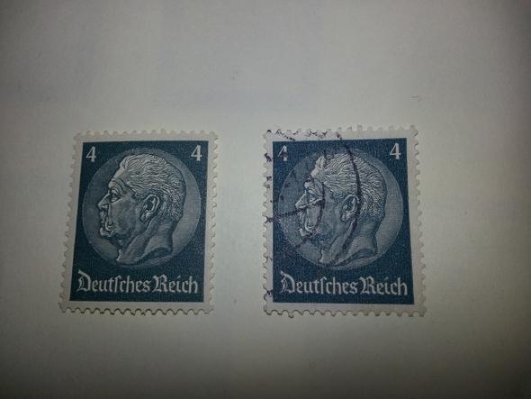 Hindenburg Briefmarke  - (Briefmarken, Sammlung)