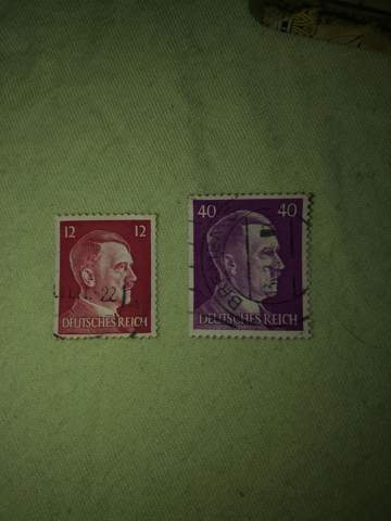Briefmarken Adolf H. wert?