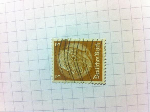 Briefmarke 1 - (Geld, Fehler, Hobby)