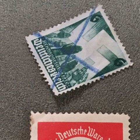 Briefmarke - (Kunst, Briefmarken, Sammler)