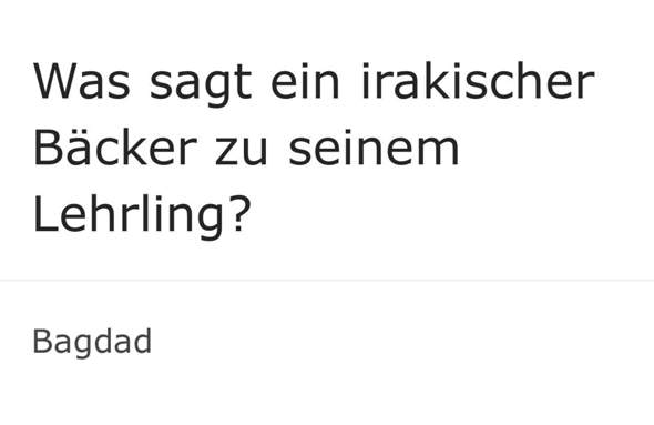 - (Ernährung, Brot, Irak)