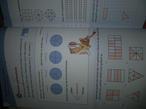  - (Schule, Mathematik, Bruch)