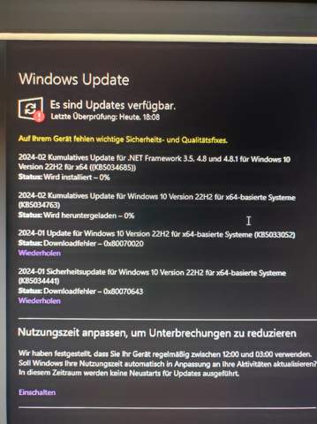  - (Windows 10, Fehler, Bluescreen)