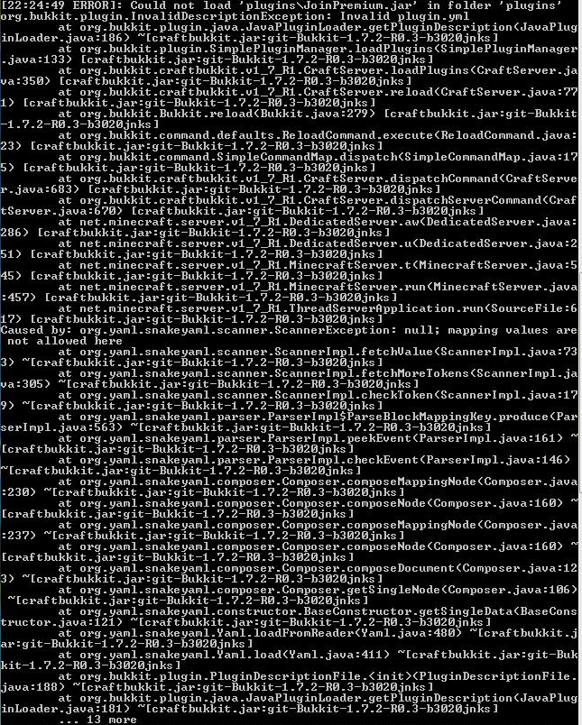 Bukkit Plugin Hilfe Wo Ist Der Fehler Minecraft Programmieren Server