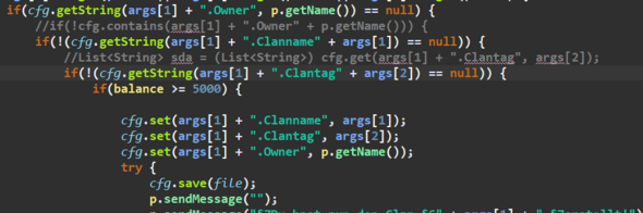 Bukkit Spigot Werte Aus Der Config Auslesen Computer Spiele Und Gaming Minecraft