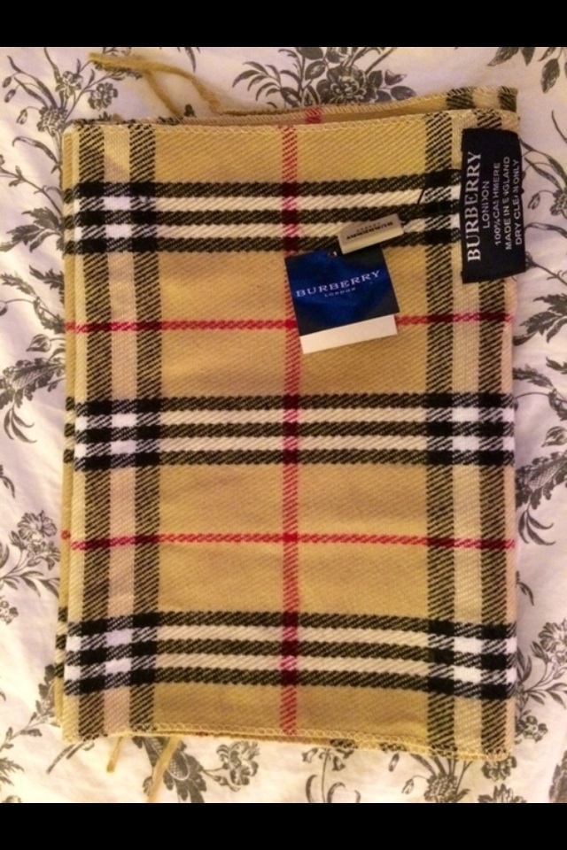 Burberry Schal Echtheit Prufen