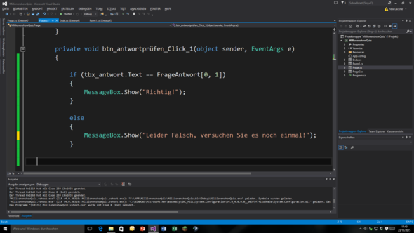 Hier ein Bild von der Schleife - (Programm, CSharp, If schleife)