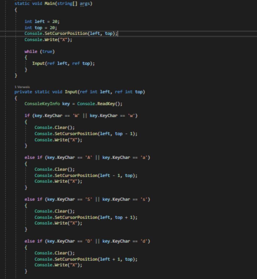 c-wasd-steuerung-c-sharp