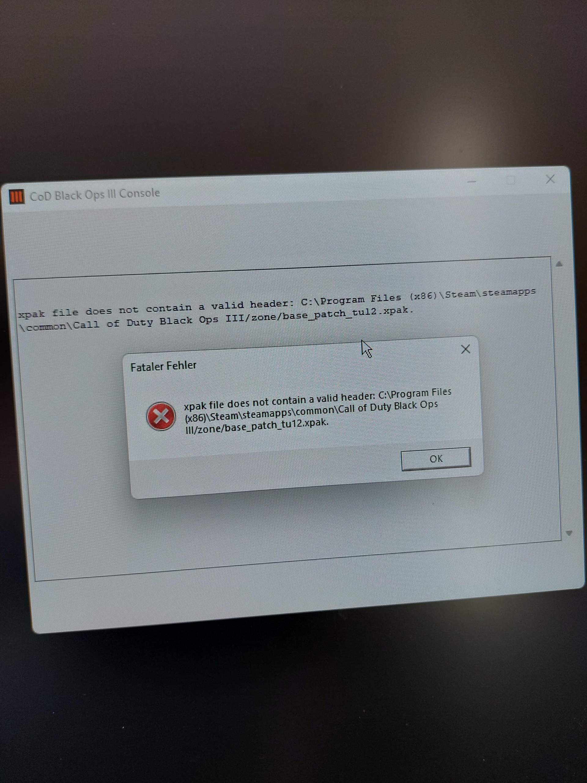 Call of Duty funktioniert nicht? (PC, Gaming)