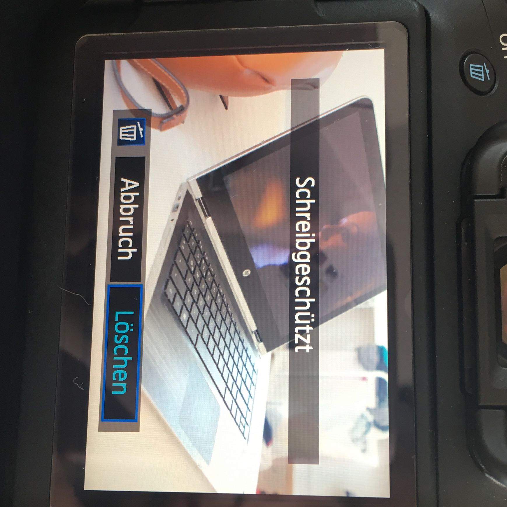 Canon eos 60 d bilder schreibgeschützt? Canon eos 60 d bilder schreibgeschützt?