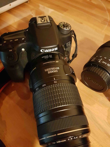 Canon EOS 70D mit Objektiv - (Urlaub, Foto, Fotografie)