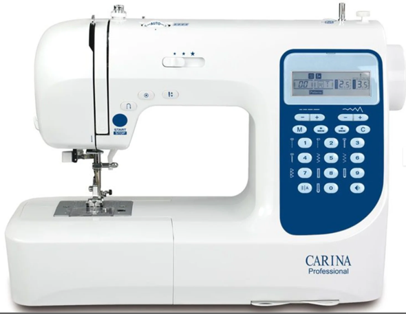 Carina Professional Nähmaschine hört nicht auf zu nähen?