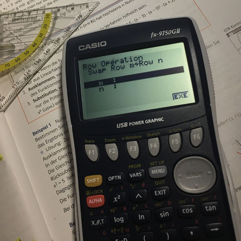 CASIO fx-9750G2 - (Mathematik, Oberstufe, Taschenrechner)