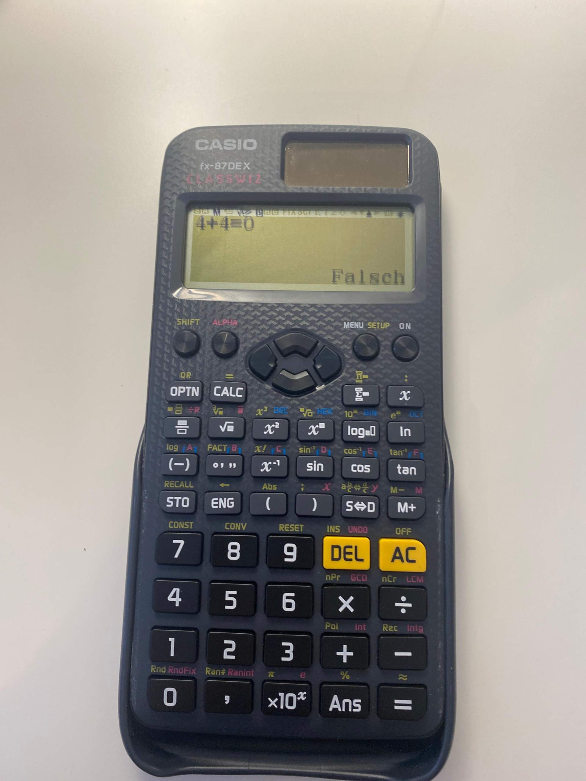 Casio Taschenrechner? (Schule, Technik, rechnen)