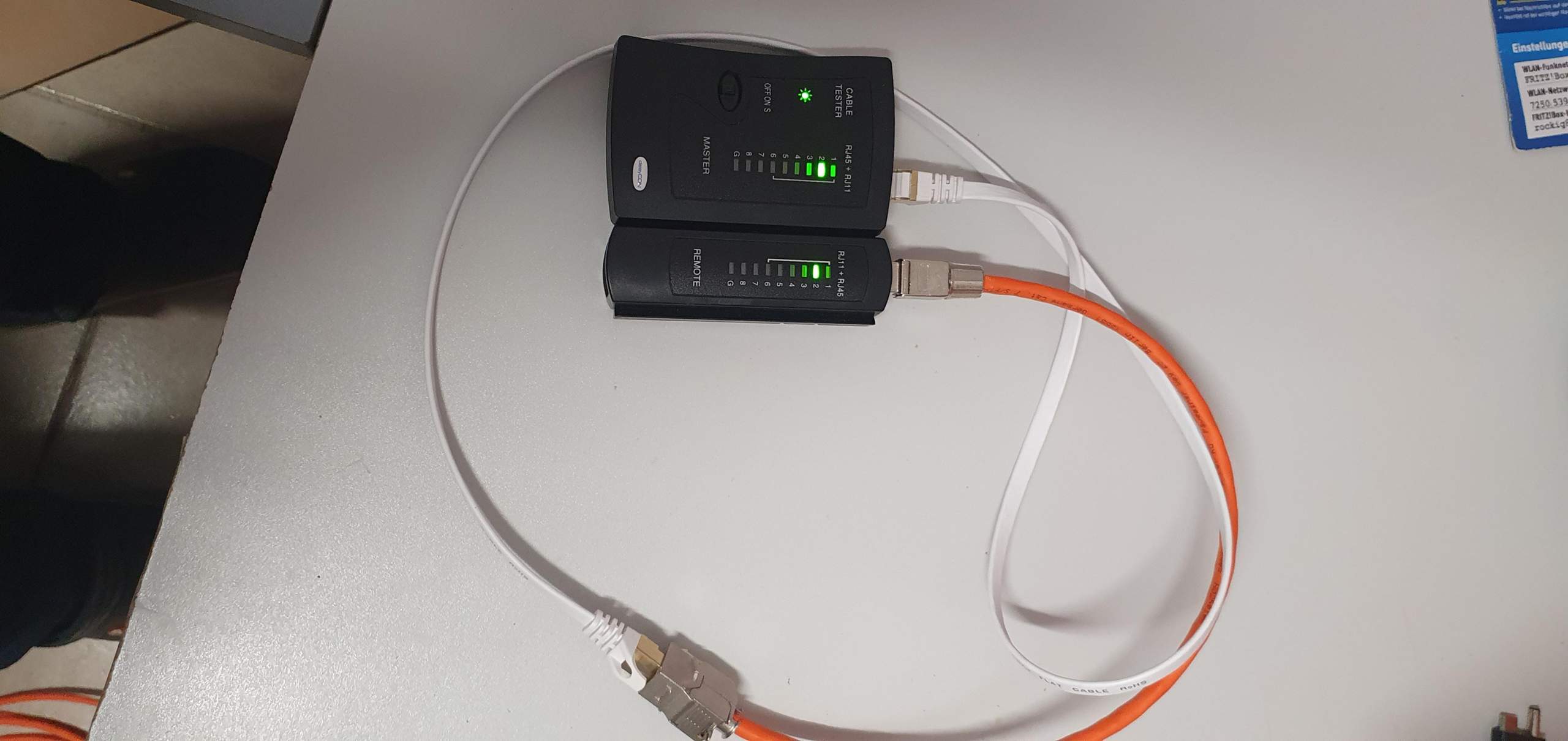 Cat7 Kabel funktioniertam Router nicht? LAN, LANKabel)