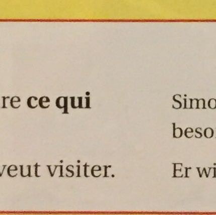 Hier wäre es. - (Schule, Sprache, Französisch)