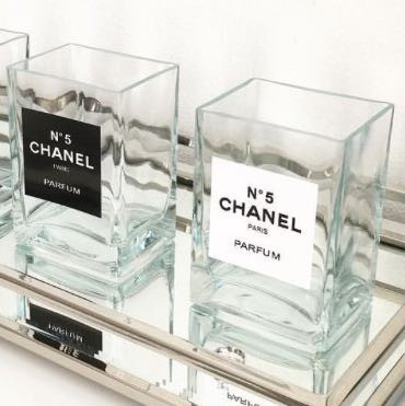 Chanel Deko Glaser Kaufen Glas Inspiration
