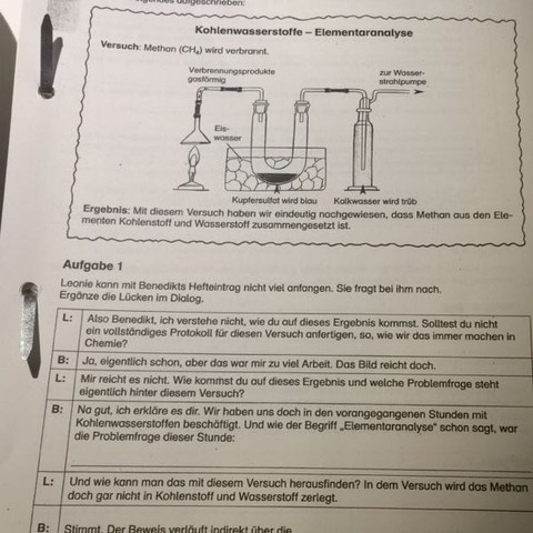 Seite 1 - (Schule, Chemie, Hausaufgaben)