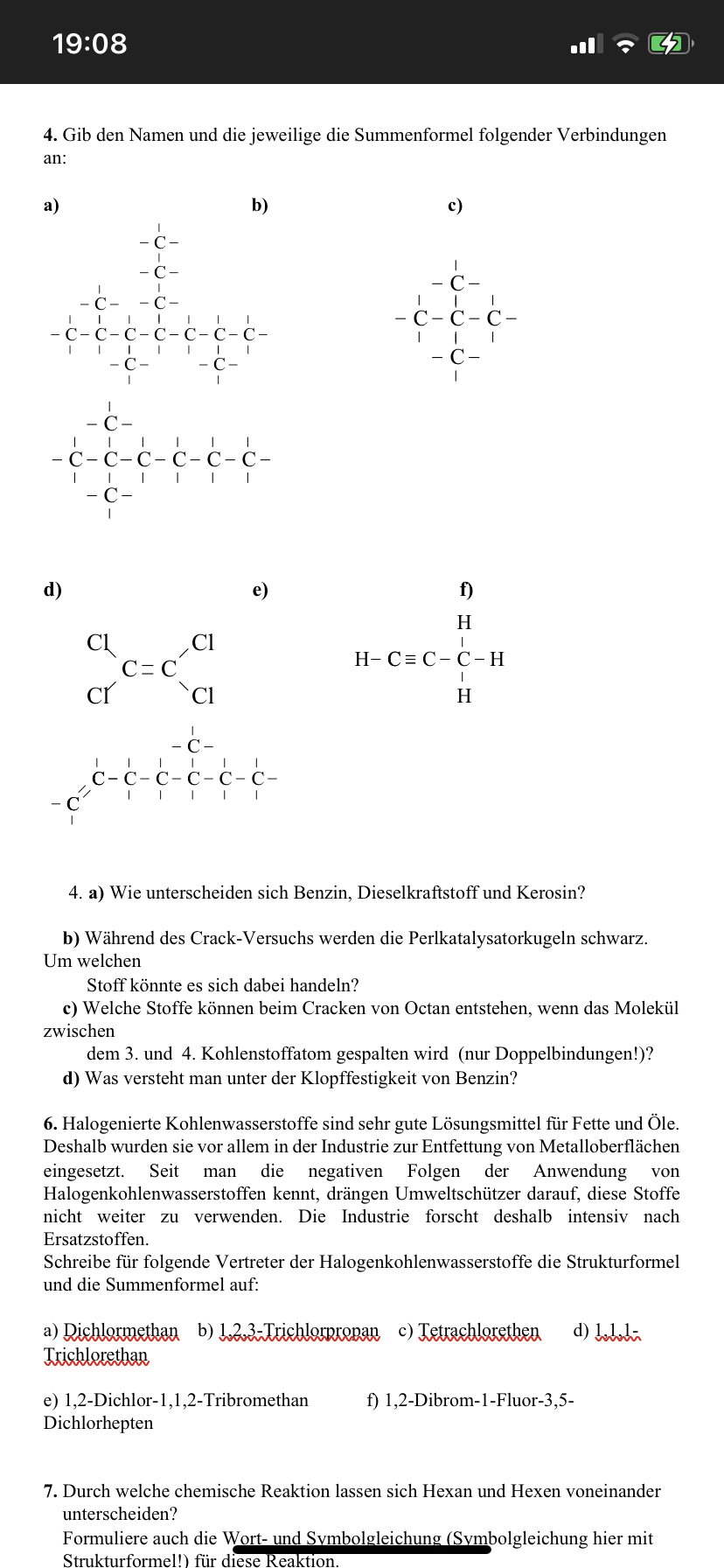 Chemie 10. Klasse? (Schule, Hilfeleistung)