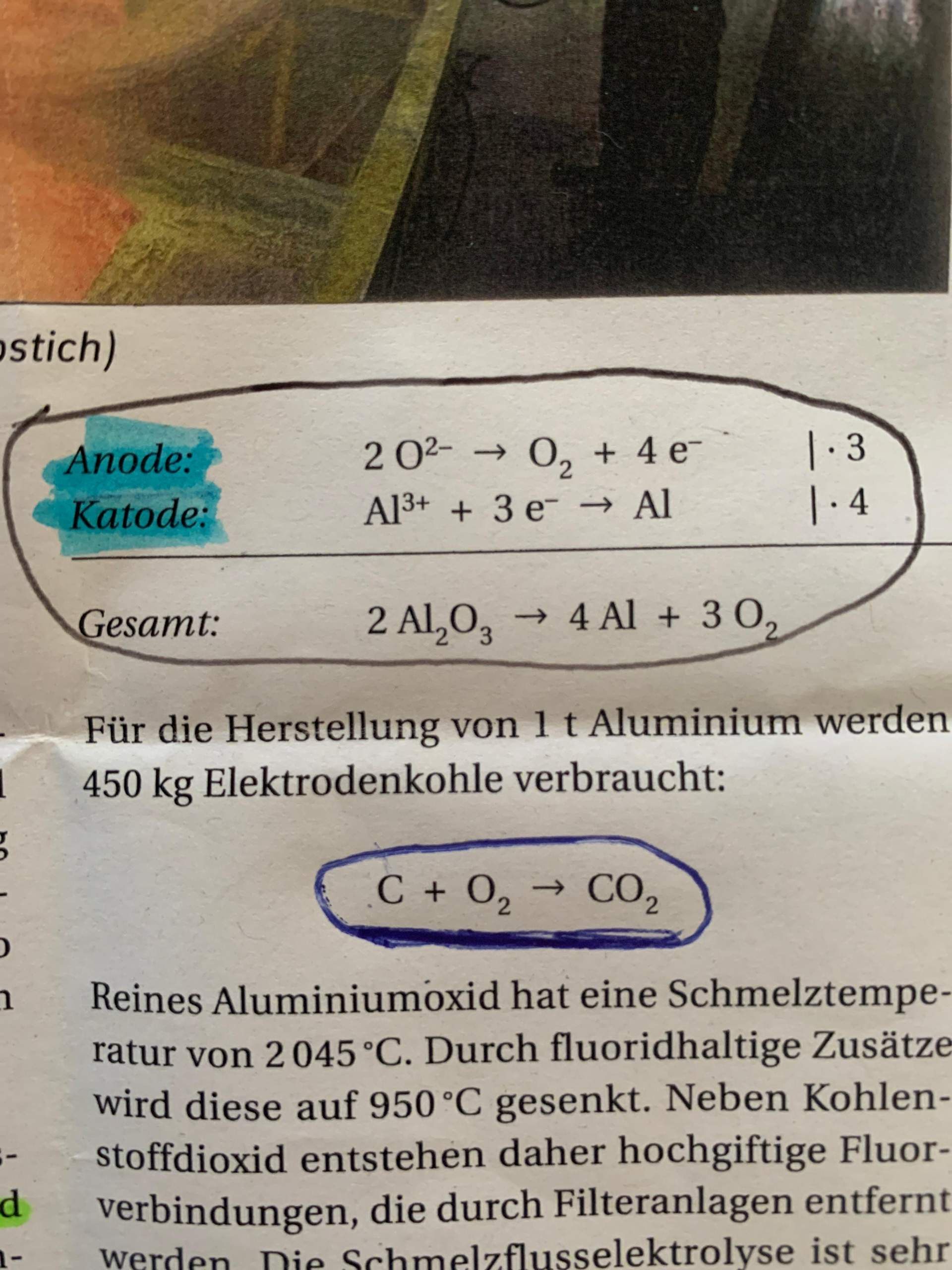 Elektronenkonfiguration von Aluminium