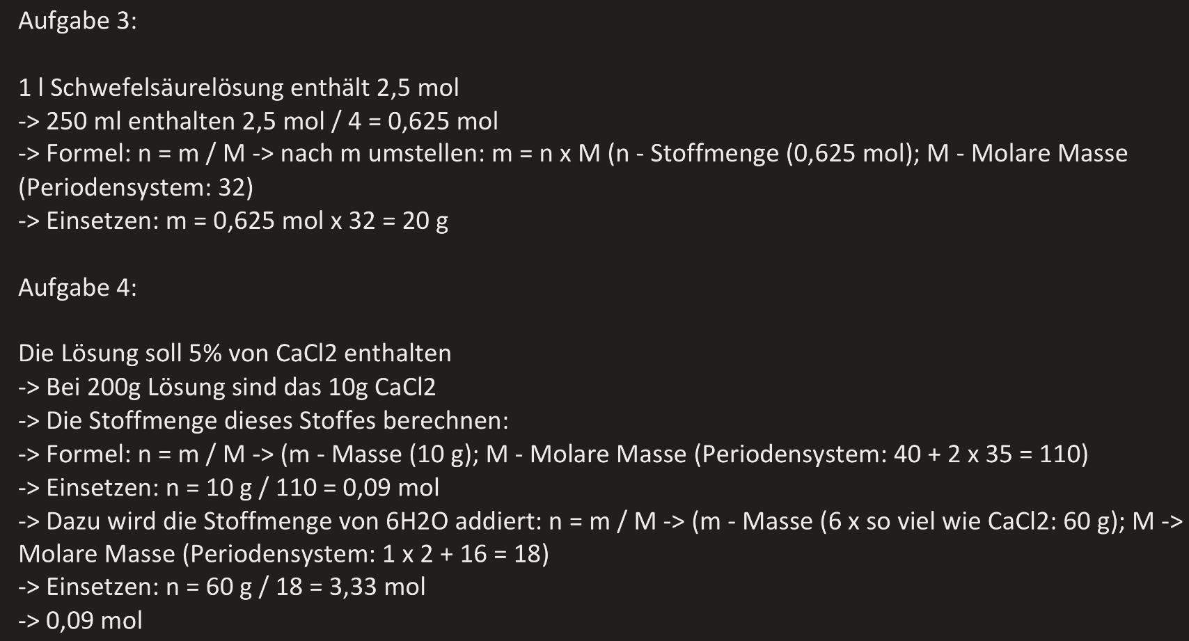 Chemie Aufgaben? (Schule, Hausaufgaben, Reaktion)