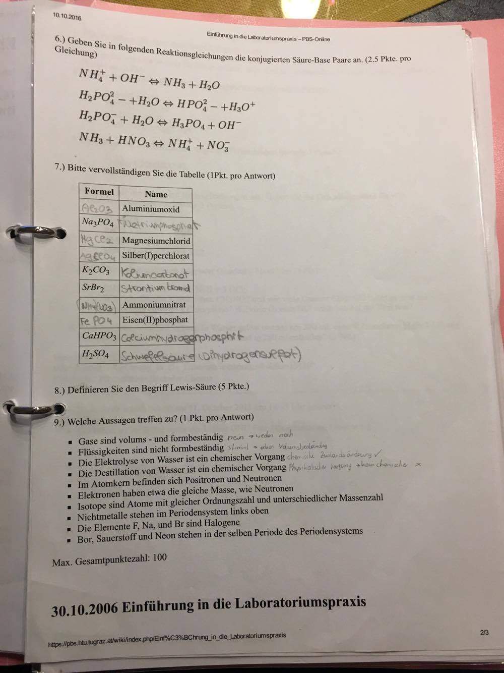Chemie Abi Aufgaben Mit Lösungen Chemie Aufgaben Lösen? (Schule, Ausbildung und Studium, Lösung)