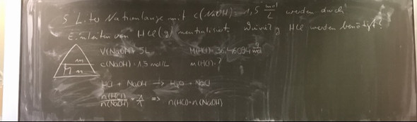 Chemie Neutralisieren Mol Hcl Hilfe Bitte Schule 