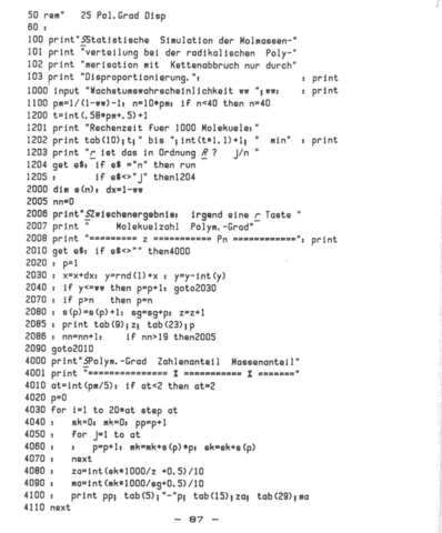 Basic-1 - (Chemie, Informatik, JavaScript)