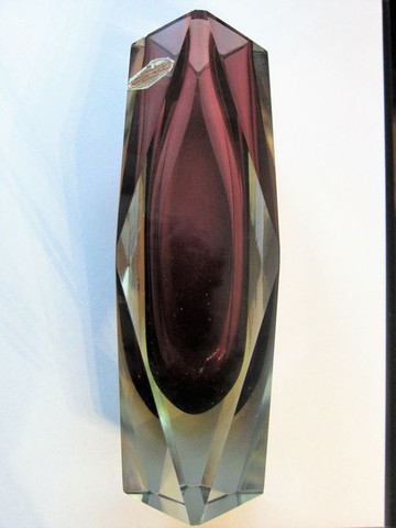 Muranoglas-Vase - (Antiquitäten, Glasreparatur, Murano Glas)